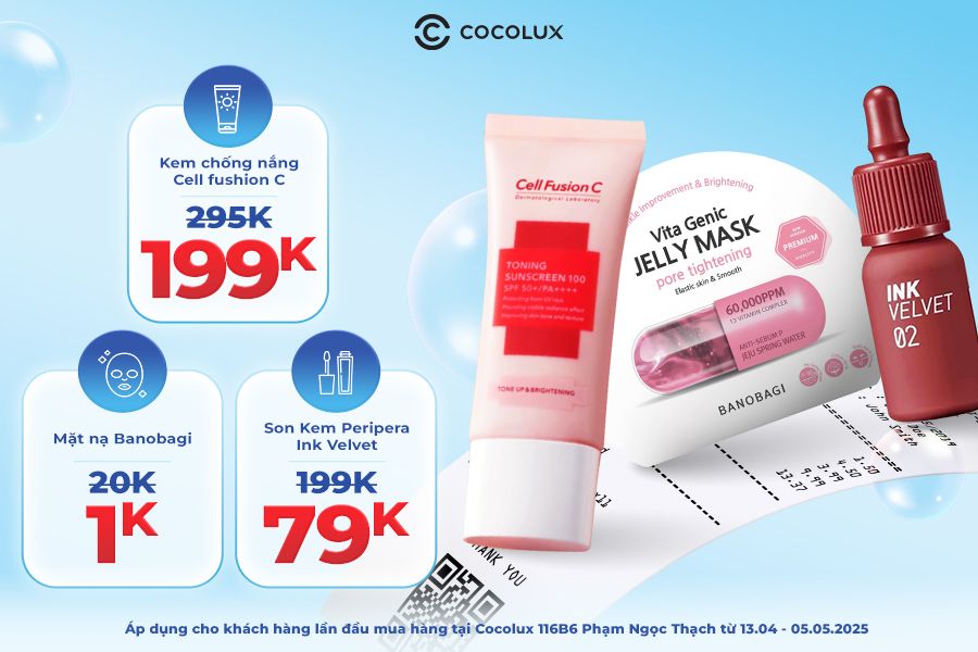 Ưu đãi mua hàng hấp dẫn chỉ có tại Cocolux 116B6 Phạm Ngọc Thạch