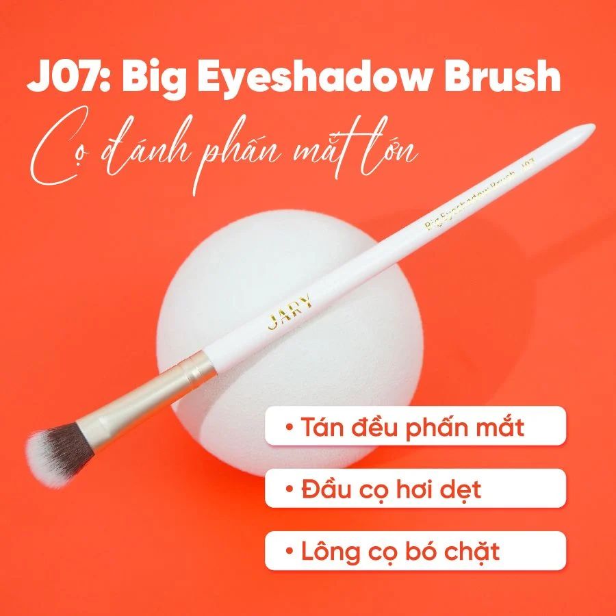 Cọ Phủ Phấn Mắt Jary Lớn - J07