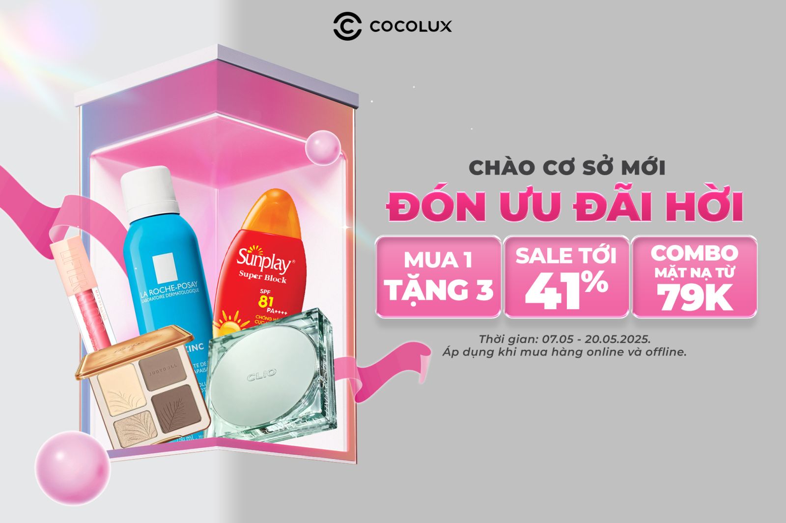 Sale hấp dẫn chào cơ sở mới