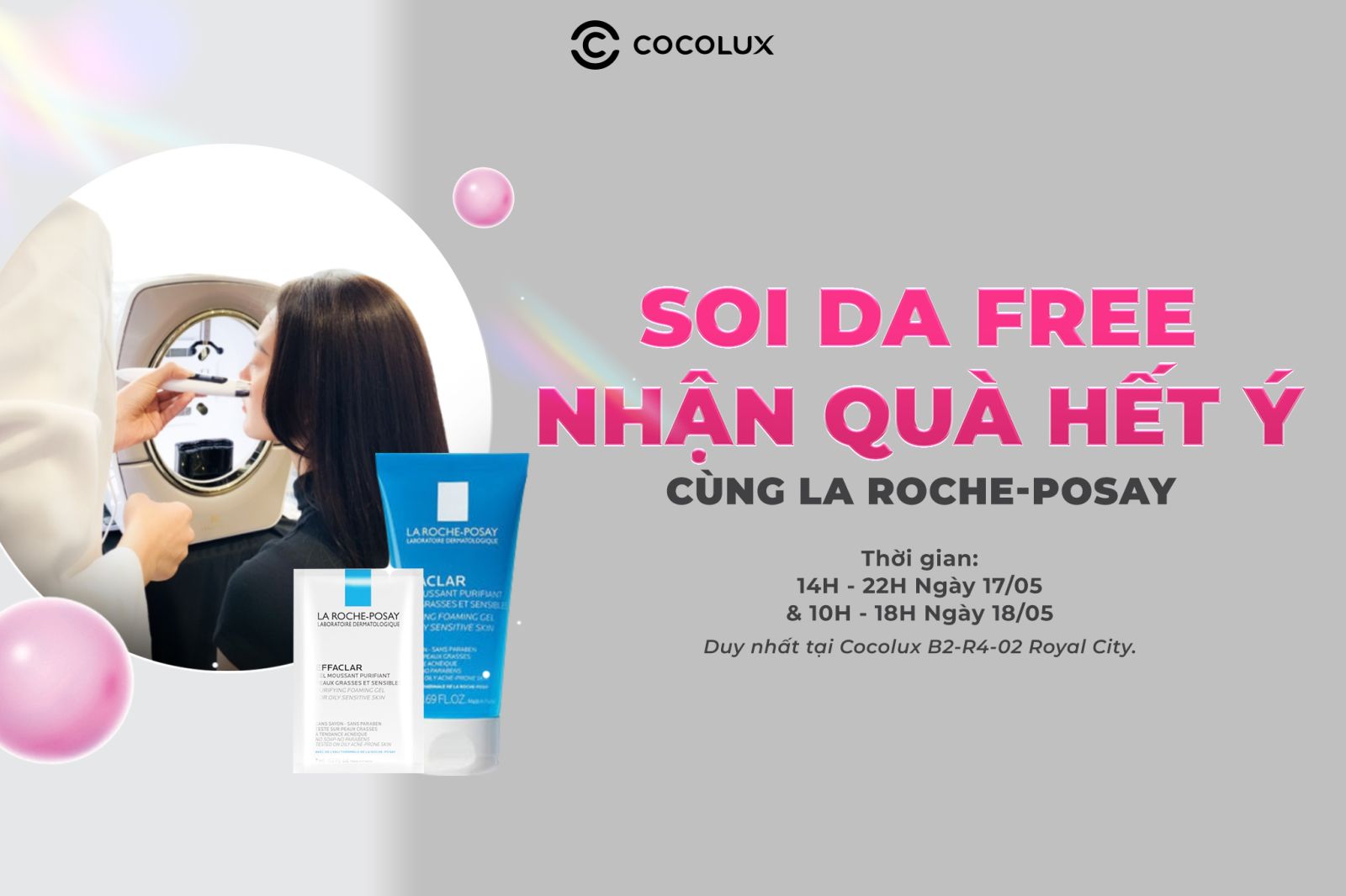 Soi da free - Nhận quà hết ý cùng La Roche-Posay