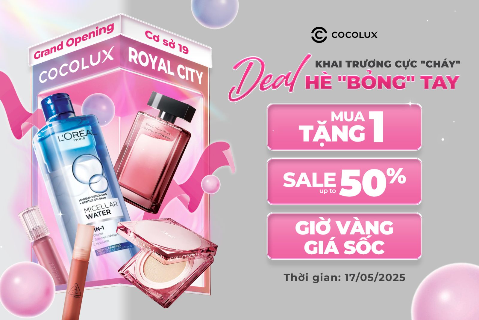 cocolux-khai-truong-co-so-thu-19-tai-tttm-royal-city-khai-truong-tung-bung-ron-rang-uu-dai