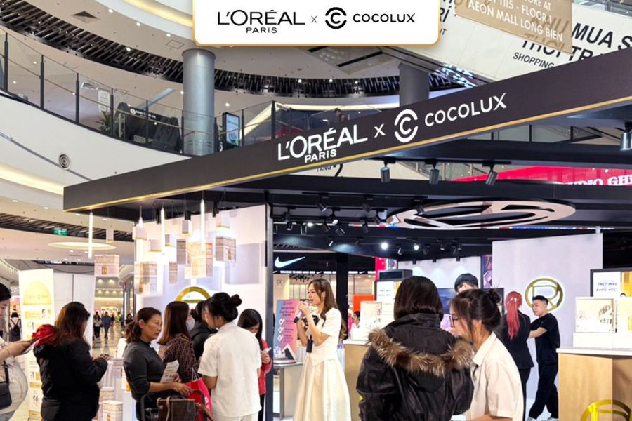 [L’Oréal Paris x Cocolux] Các hoạt động không thể bỏ lỡ tại Pop Up Store Maison L’oreal Paris - Aeon Mall Long Biên