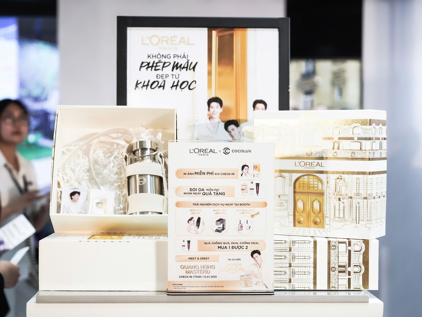 Pop Up Store Maison L'Oréal Paris của L'Oréal Paris kết hợp với Cocolux bao gồm nhiều hoạt động trải nghiệm hấp dẫn