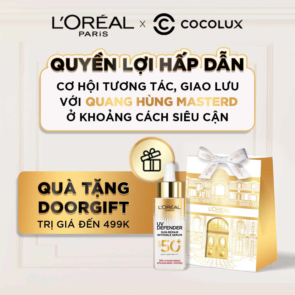 Quà vào cửa cho các khách hàng tham dự Meet & Greet cùng ca sĩ Quang Hùng MasterD