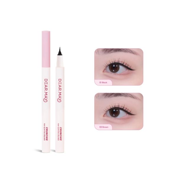 Dạ Kẻ Mắt Dearmay Crunchie Pop Slim Pen Eyeliner - 02 Brown