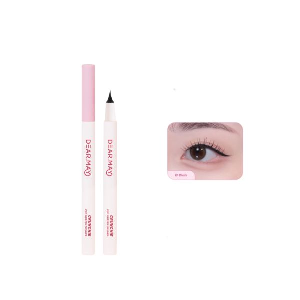 Dạ Kẻ Mắt Dearmay Crunchie Pop Slim Pen Eyeliner - 01 Black