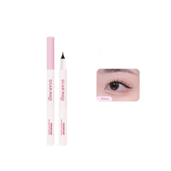 Dạ Kẻ Mắt Dearmay Crunchie Pop Slim Pen Eyeliner - 02 Brown