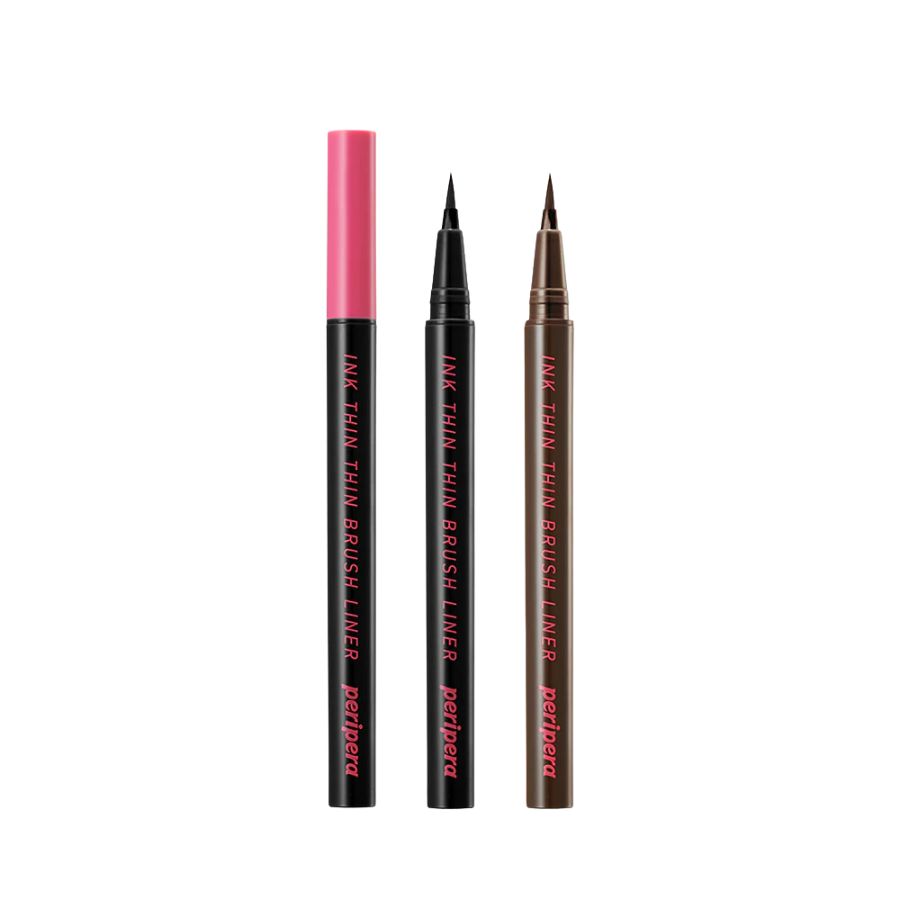 Dạ Kẻ Mắt Peripera Ink Thin Thin Brush Liner - 02 Brown Film