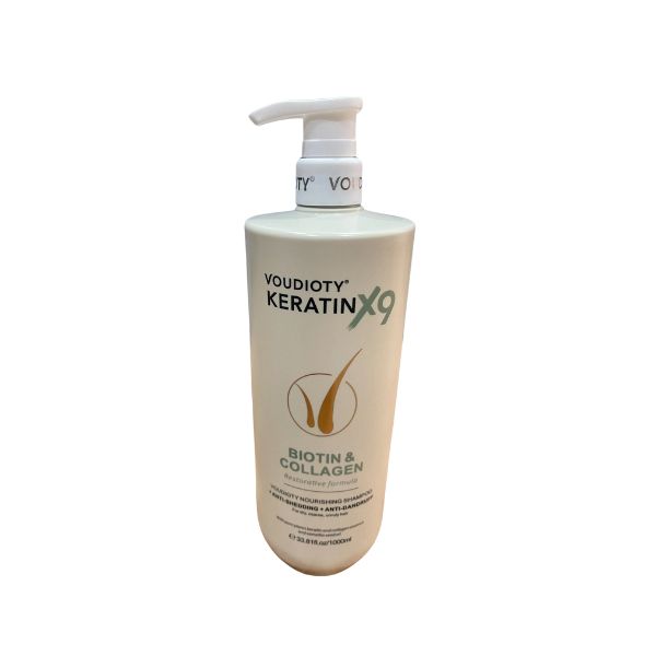 Dầu Gội Voudioty KERATIN X9 Biotin & Collagen 1000ml