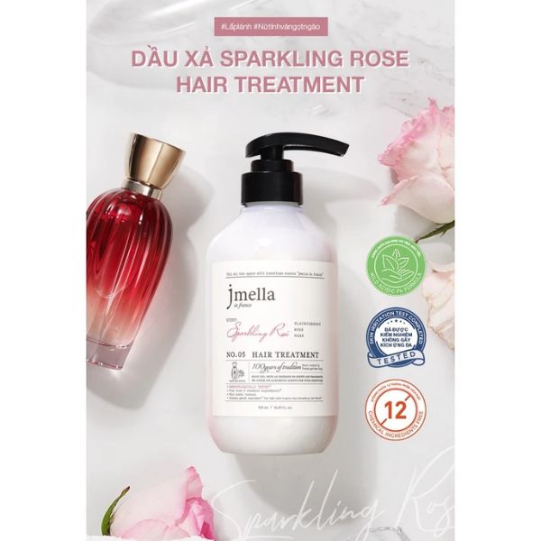 Dầu Xả Jmella In France Sparkling Rose Hair Treatment 500ml - No5