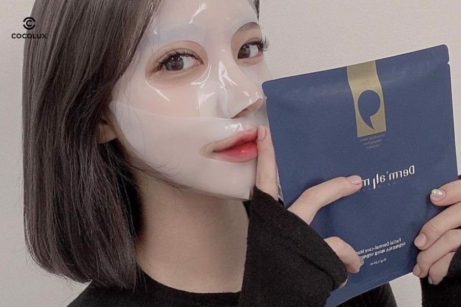 Mặt Nạ Derm All Matrix Facial Dermal c&oacute; khả năng &ocirc;m s&aacute;t mặt