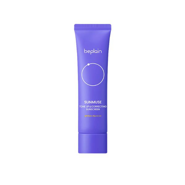 Kem Chống Nắng Beplain Sunmuse Tone Up & Correcting Sunscreen SPF50+ PA++++ 50ml (Tím)