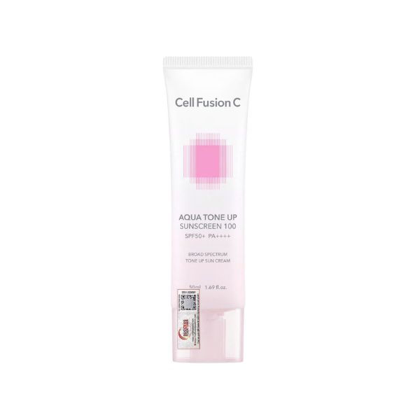 Kem Chống Nắng Cell Fusion C Aqua Tone Up Sunscreen 100 SPF50+ PA++++ 50ml