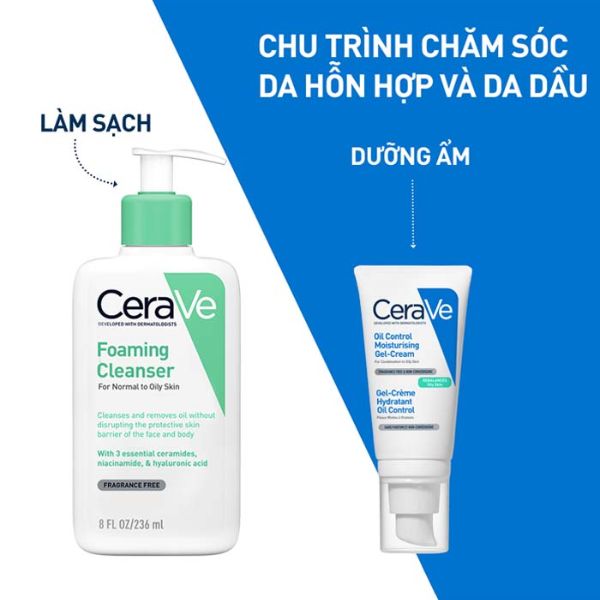 Kem Dưỡng Ẩm Và Giúp Kiểm Soát Dầu Cerave Oil Control Moisturising Gel-Cream 52ml