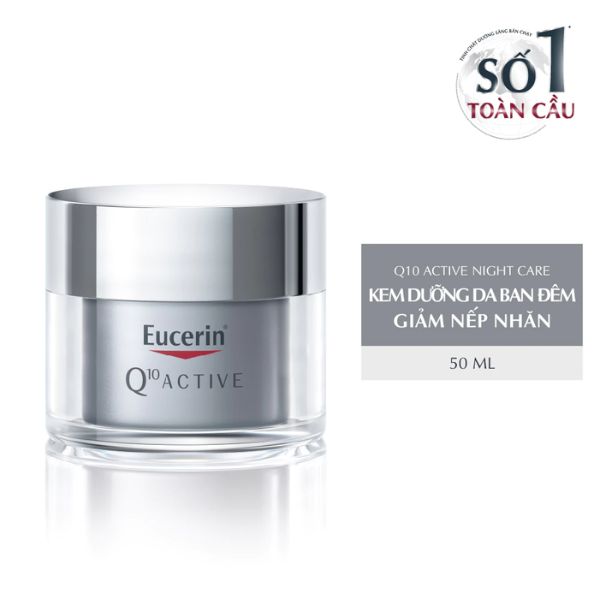 Kem Dưỡng Eucerin Q10 Active Night Care Ban Đêm 50ml