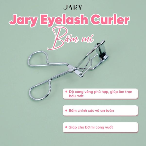 Kẹp Mi Jary Eyelash Curler - Màu Bạc - Full Box