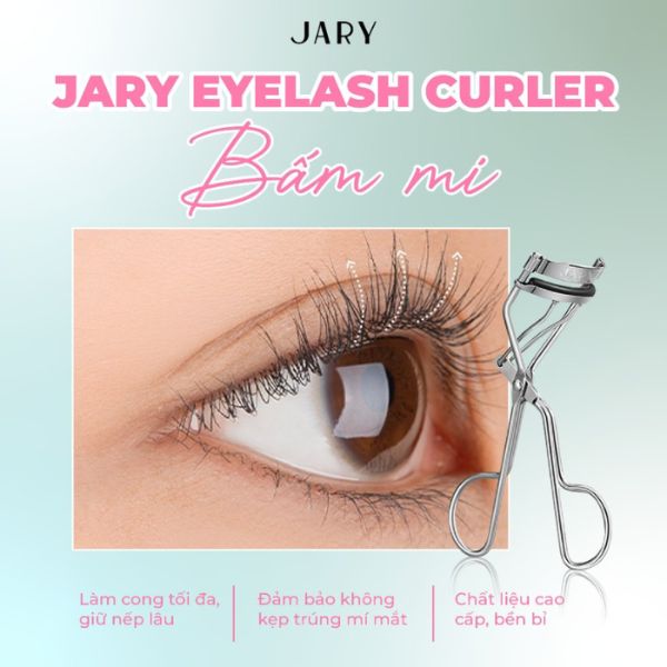 Kẹp Mi Jary Eyelash Curler - Màu Bạc - Full Box