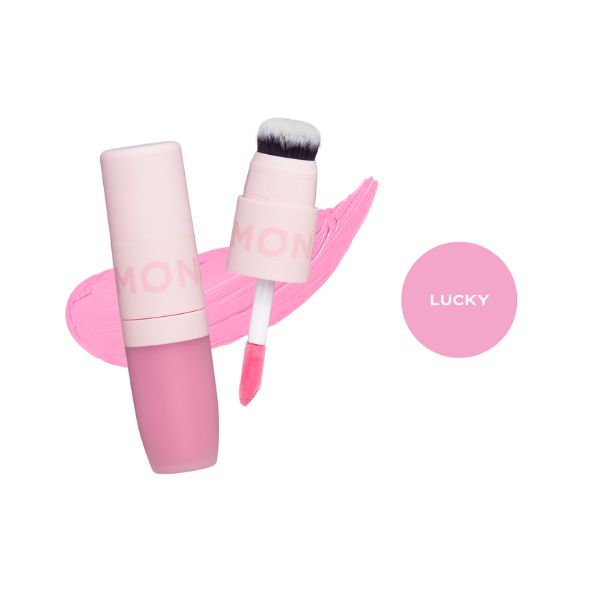 Má Kem Lemonade Perfect Couple Blush 2 Đầu Mịn Lì Love Edition 2 - Lucky