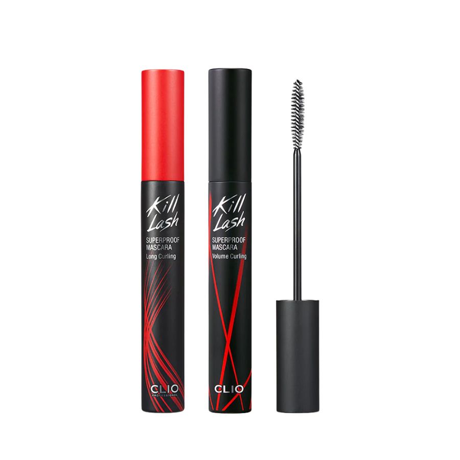 Mascara CLIO Kill Lash Superproof Mascara Dày Và Cong Mi #02 Volume Curling