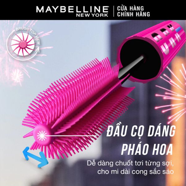 Mascara Maybelline New York Lash Sensational Firework Chống Nước 8.75ml