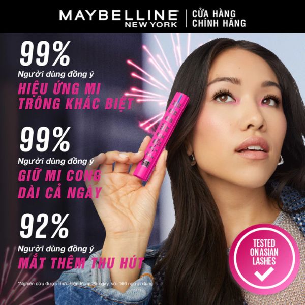 Mascara Maybelline New York Lash Sensational Firework Chống Nước 8.75ml