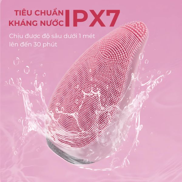 Máy Rửa Mặt Emmié Premium Facial Cleansing Brush Sonic Extra - Đạt Chứng Nhận FDA - Black