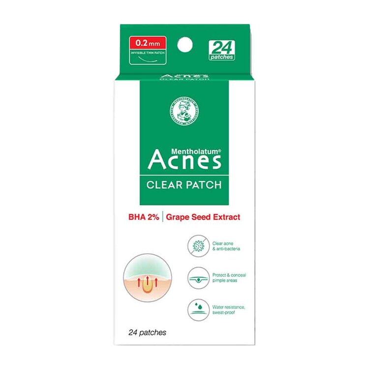 Miếng Dán Mụn Acnes Giúp Giảm Mụn Sưng Viêm 24 PCS