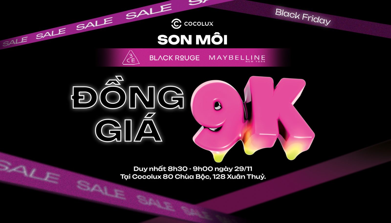 THÔNG BÁO ĐÓNG FORM ĐĂNG KÝ CHƯƠNG TRÌNH MUA SON TẶNG SON GIÁ 9K