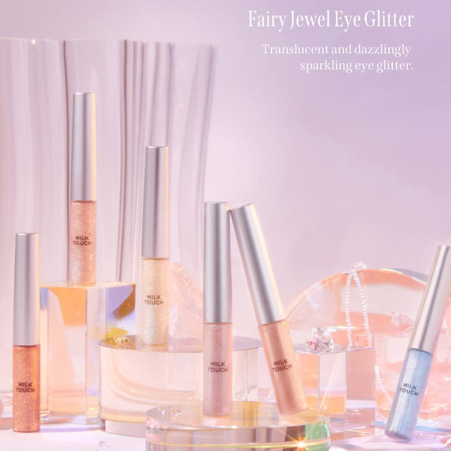 Nhũ Mắt Milk Touch Fairy Jewel Eye Glitter - Aurora White Jewelry