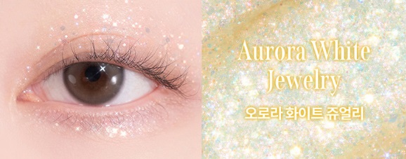 Nhũ Mắt Milk Touch Fairy Jewel Eye Glitter - Aurora White Jewelry