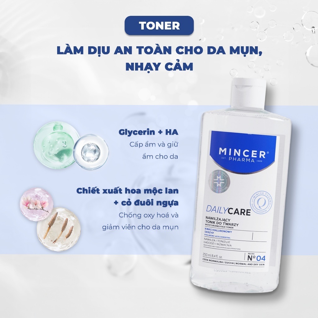 Nước Hoa Hồng Mincer Pharma Daily Care No 04 250ml