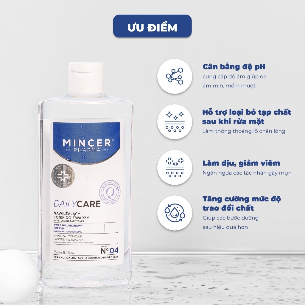 Nước Hoa Hồng Mincer Pharma Daily Care No 04 250ml