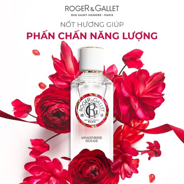 Nước Hoa Roger & Gallet Gingembre Rouge 100ml