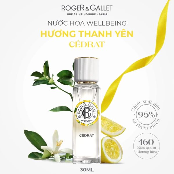 Nước Hoa Roger & Gallet Cedrat 30ml