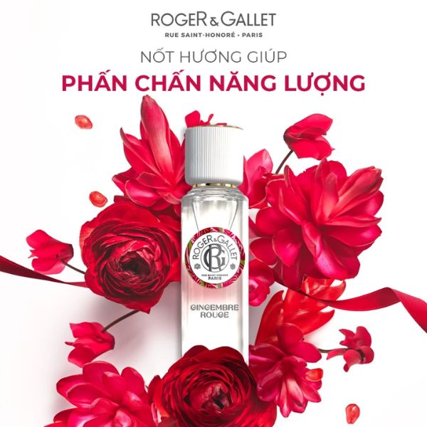 Nước Hoa Roger & Gallet Gingembre Rouge 30ml