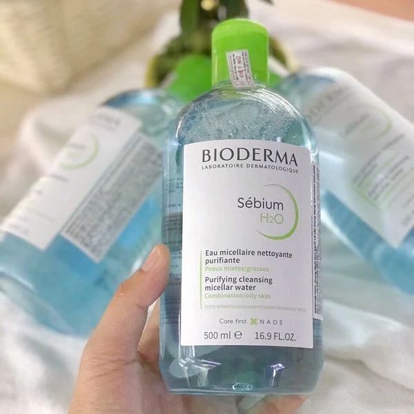 Nước Tẩy Trang Bioderma Sebium H2O Dành Cho Da Dầu và Hỗn Hợp 500ml - (New)