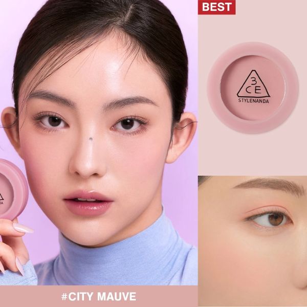 Phấn Má 3CE Face Blush City Mauve 3.5g