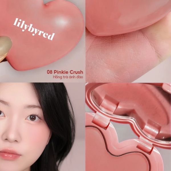 Phấn Má Dạng Kem Lilybyred Luv Beam Cheek Balm 08