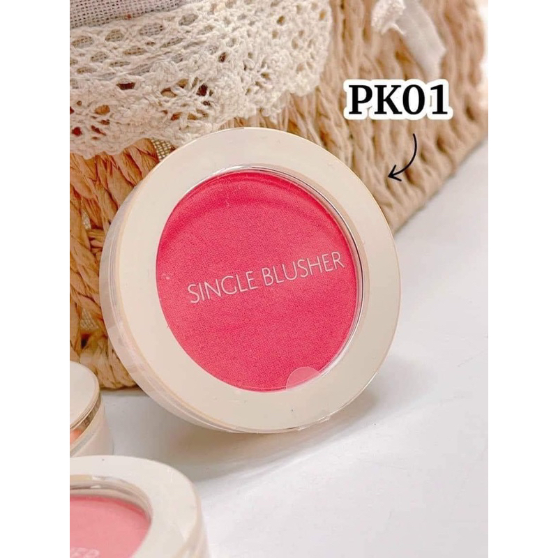 Phấn Má The Saem Saemmul Single Blusher - PK01