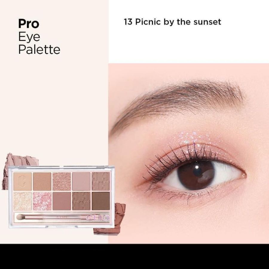 Phấn Mắt Clio Pro Eye Palette 13 Picnic By The Sunset