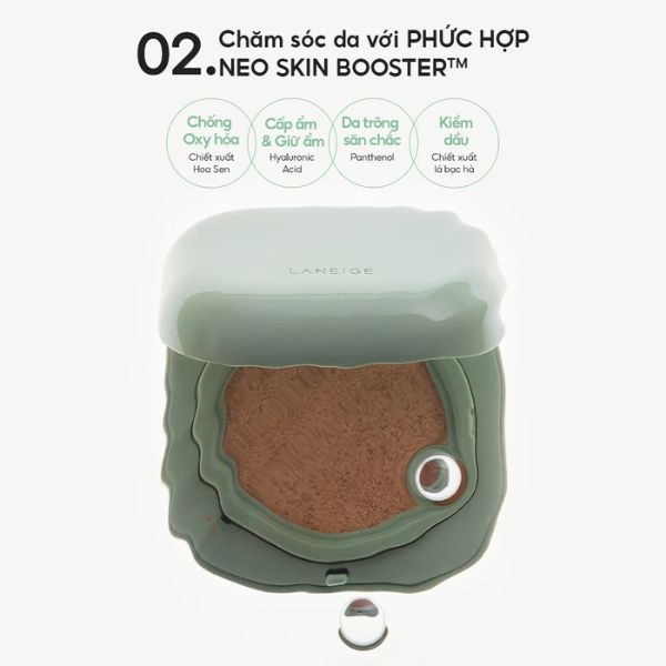 Phấn Nước Che Khuyết Điểm Laneige Neo Cushion Matte 21N1 Beige SPF46 PA++