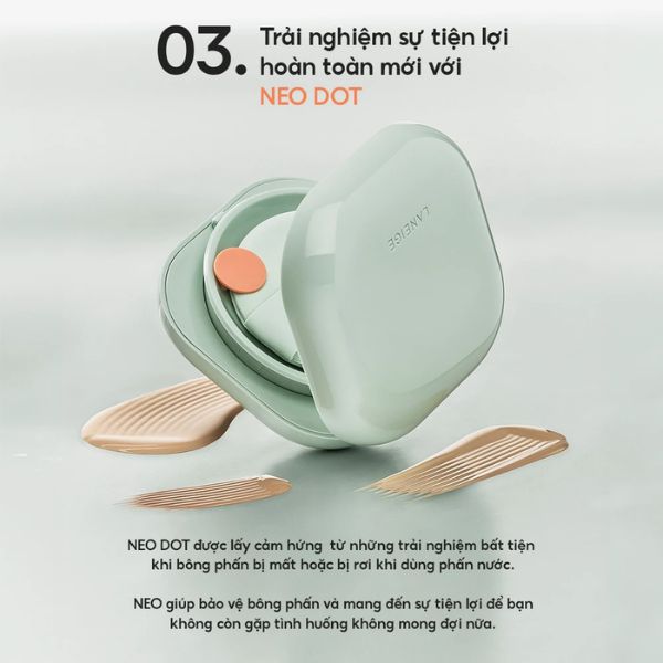 Phấn Nước Che Khuyết Điểm Laneige Neo Cushion Matte 21N1 Beige SPF46 PA++