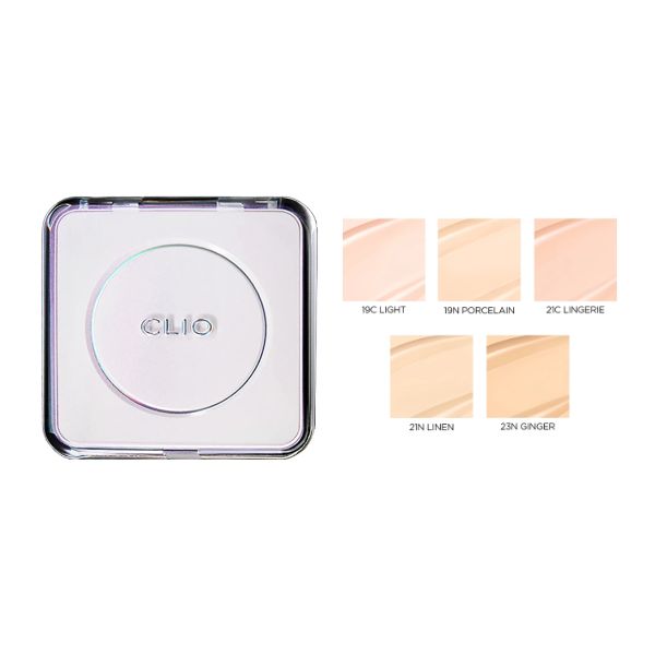 Phấn Nước Clio Kill Cover Founwear Cushion The Original SPF50+ PA+++ 23N Ginger