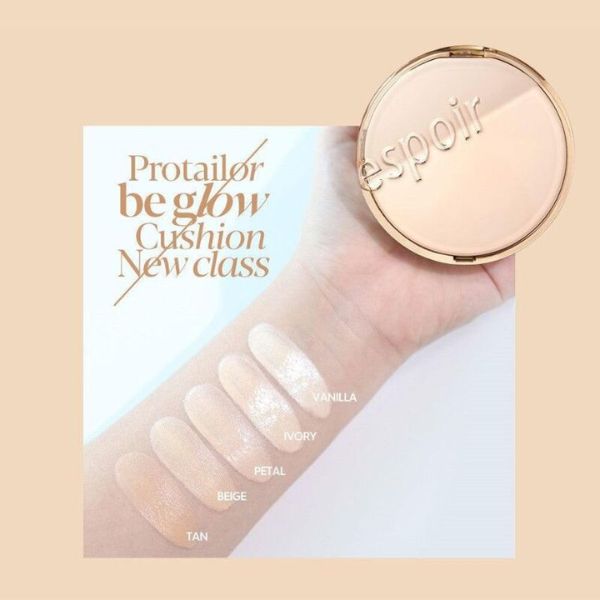 Phấn Nước Espoir Kèm Lõi Pro Tailor Be Glow New Class Cushion SPF42 PA++ 22 Petal