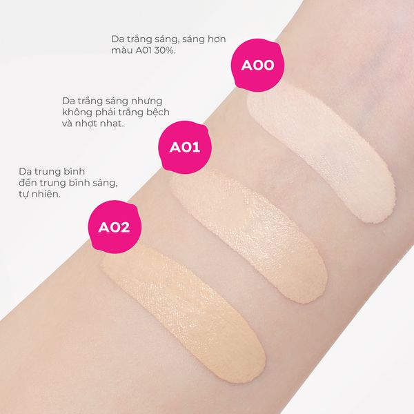 Phấn Nước Lemonade Supermatte Cushion Kiềm Dầu 15g - A00 Extra Light