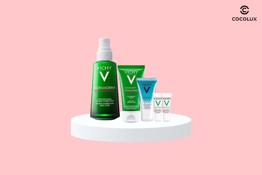 Bộ sản phẩm Vichy cho da mụn