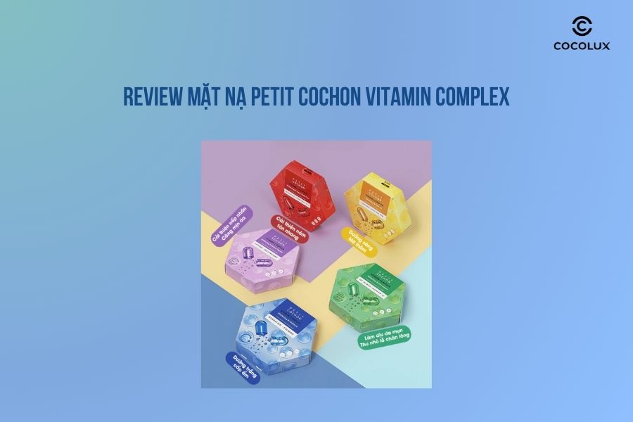 Review Chất Lượng Mặt Nạ Petit Cochon Vitamin Complex
