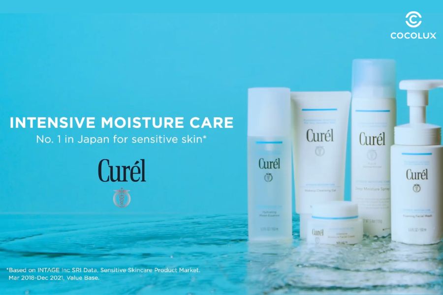 Cur&eacute;l l&agrave; thương hiệu dưỡng da số 1 cho da nhạy cảm tại Nhật Bản