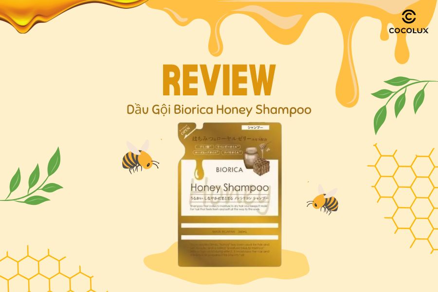Review Chất Lượng Dầu Gội Biorica Honey Shampoo