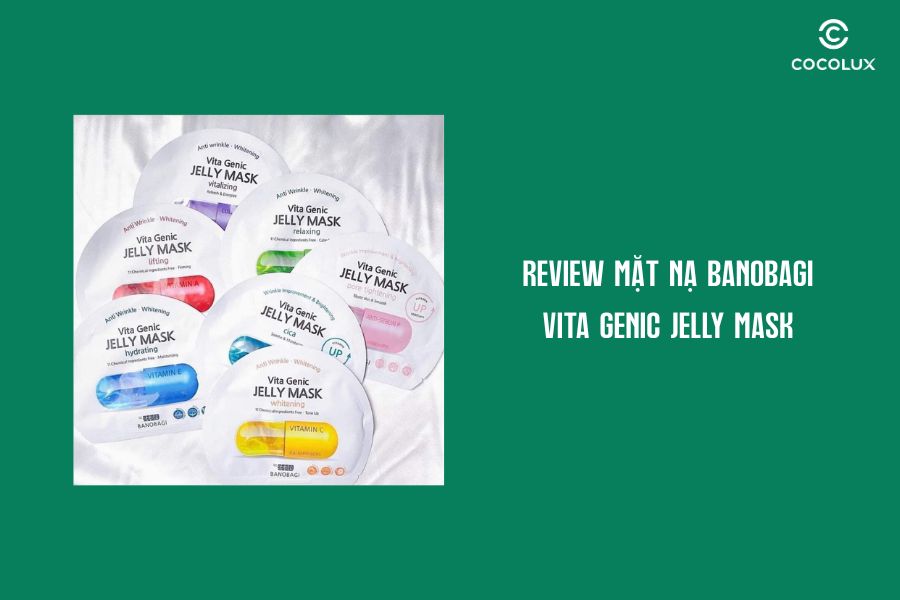 Review Mặt Nạ Banobagi Vita Genic Jelly Mask